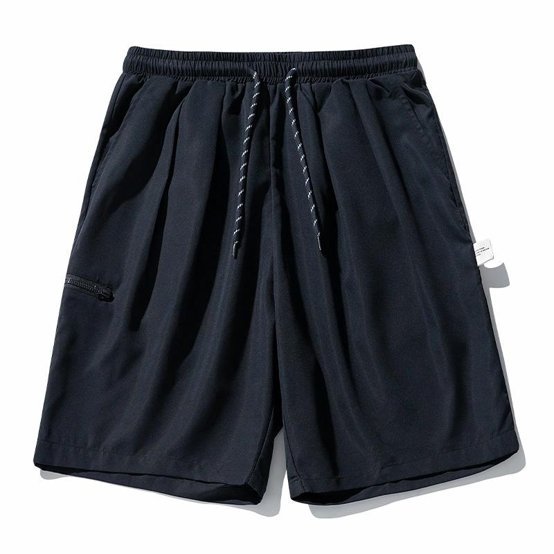 白卷BAIJUAN BAIJUAN Casual Cargo Shorts Navy