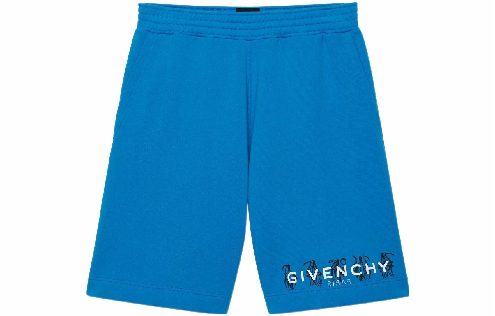 Givenchy/纪梵希 Givenchy SS22 Bermuda Shorts Blue