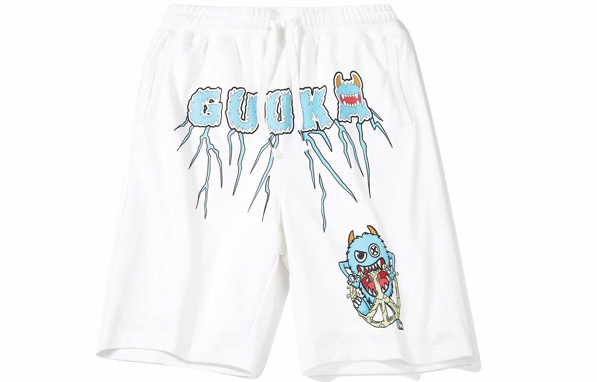 Guuka Shorts White