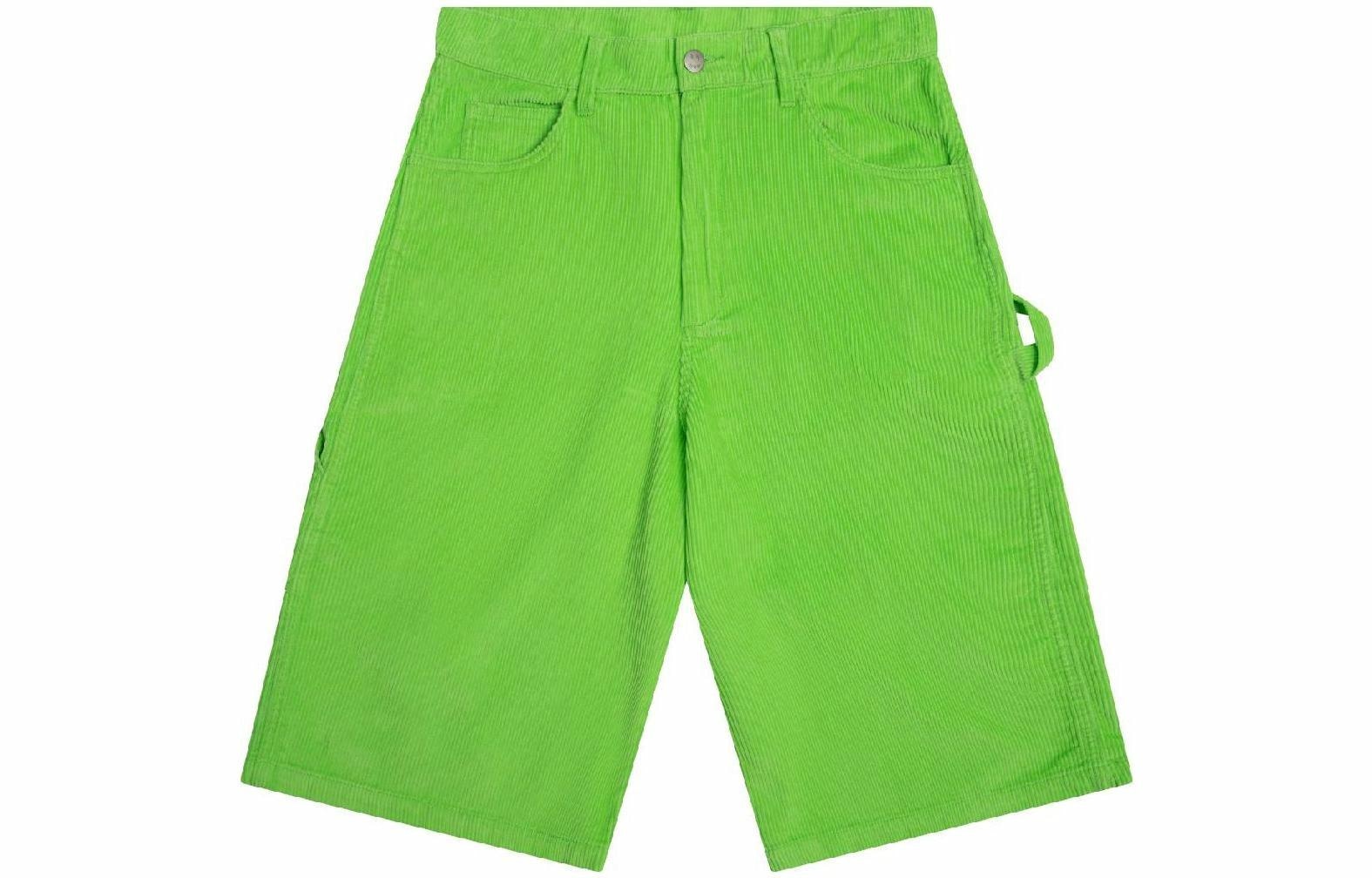 Drew House Corduroy Carpenter Short Green