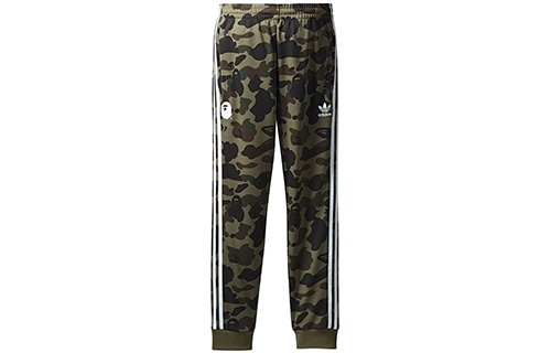 adidas originals adidas x Bape Adicolor Track Pants Olive Cargo