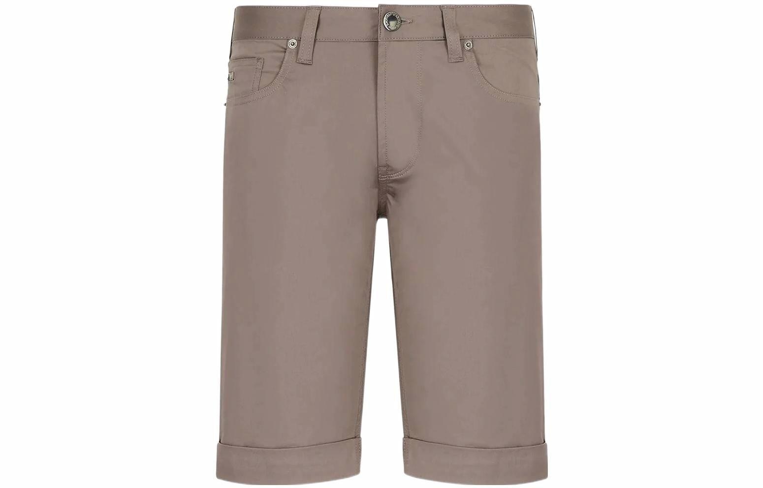 Брюки Emporio Armani Shorts Brown