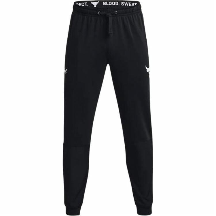 Under Armour Project Rock Terry Joggers Black