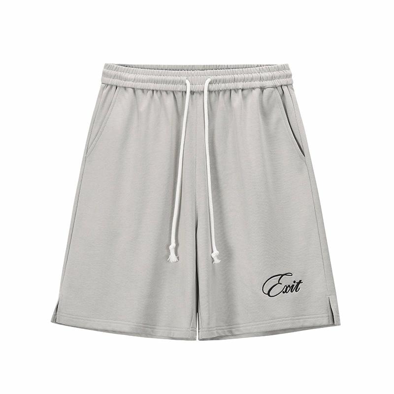 BLACK OF EXIT Embroidered Shorts