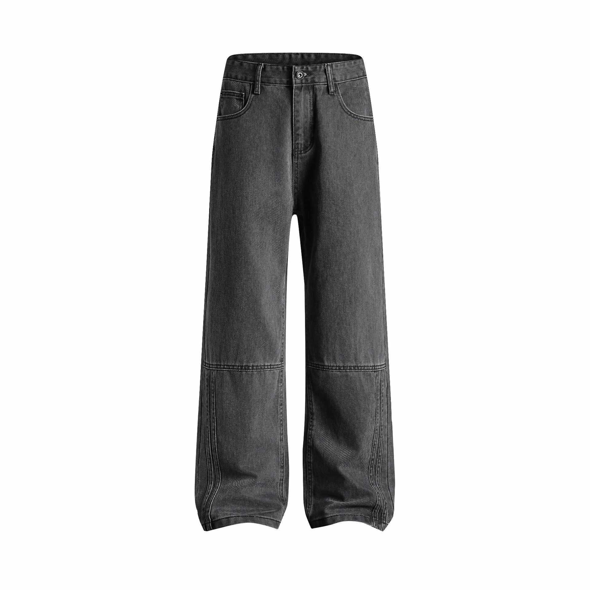 赞仕 Zanshi Vintage Wide Leg Jeans — фото 2