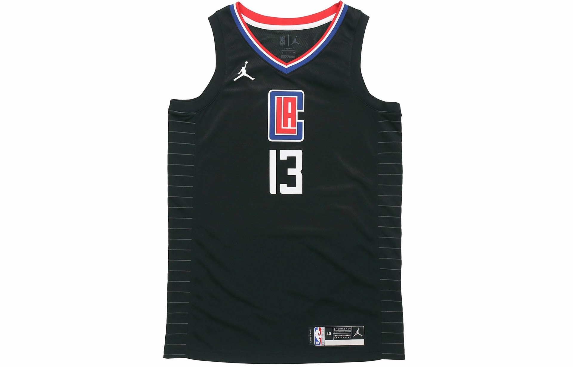 Jordan NBA SW Clippers Jersey 2020-21 Paul George 13 Black
