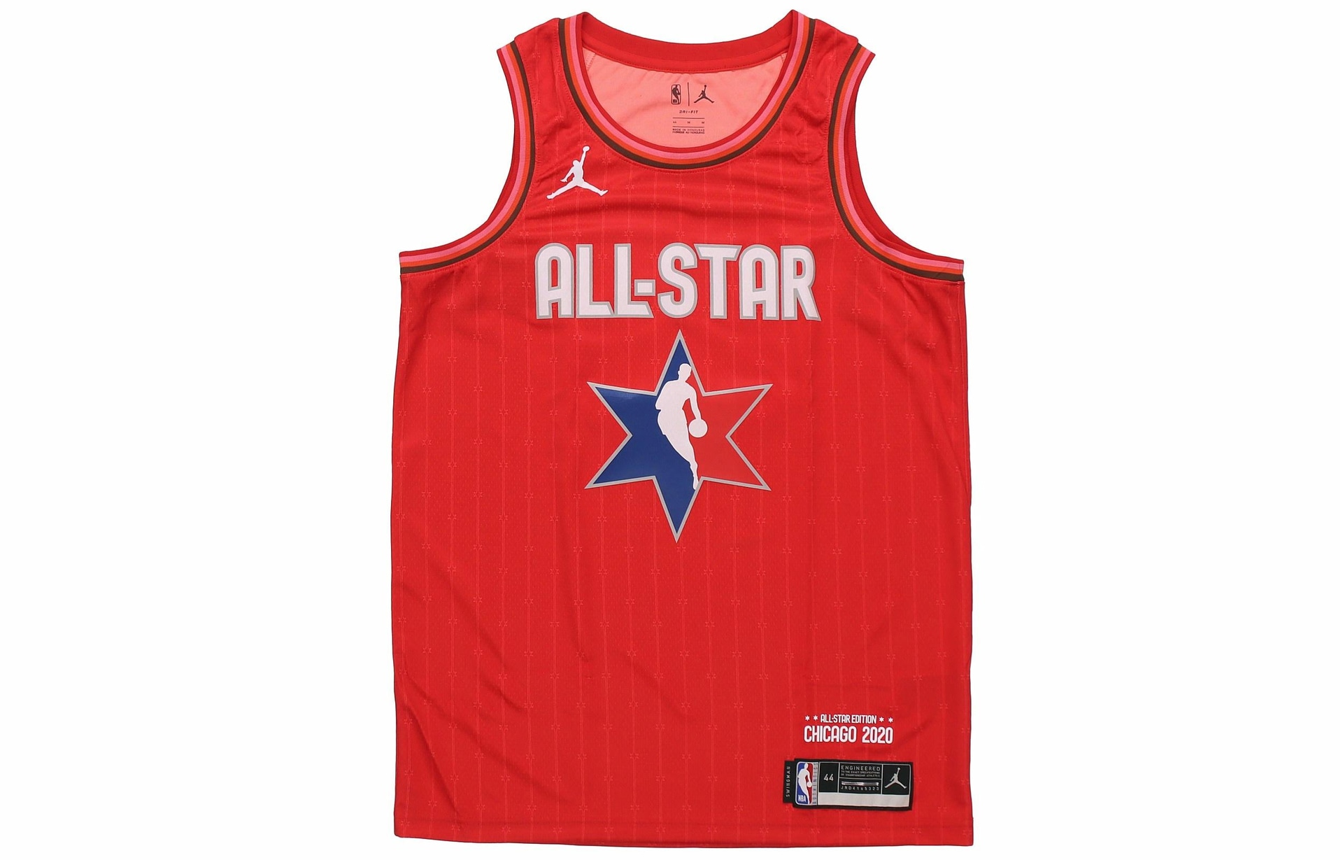 Jordan LeBron James 23 Jersey Red