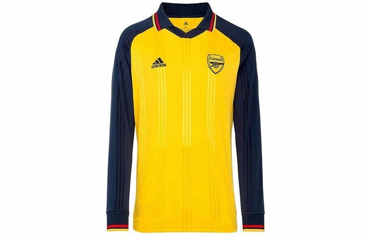 Adidas Arsenal Training Long Sleeve Tee Yellow