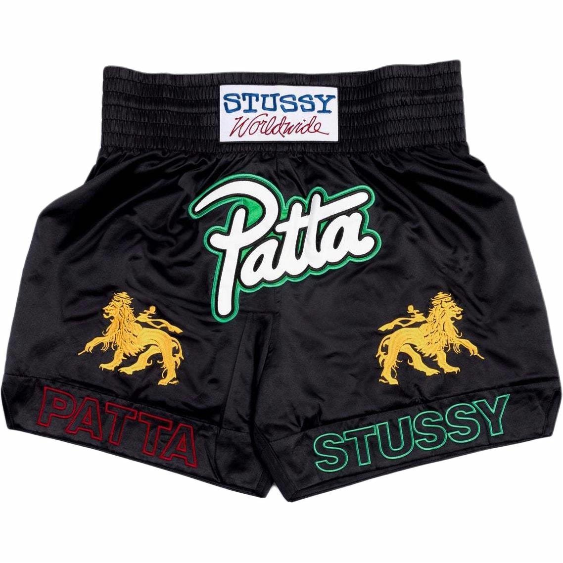 Stussy x Patta SS24 Black Shorts