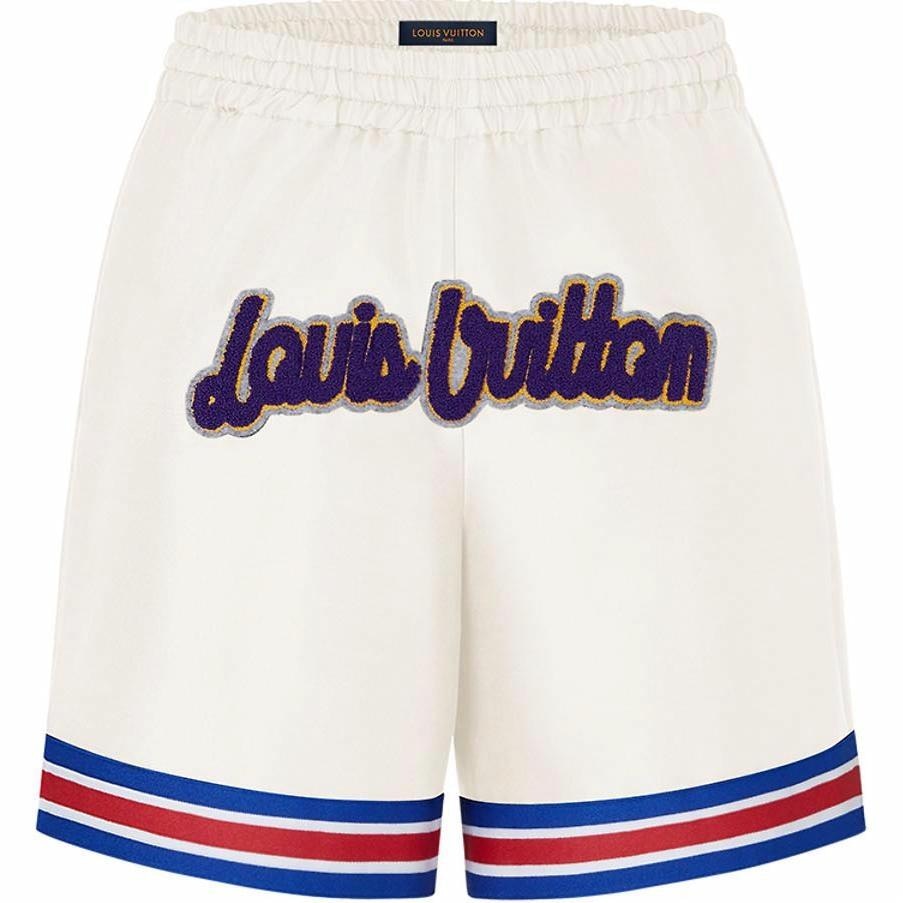 Louis Vuitton x NBA Basketball Shorts White