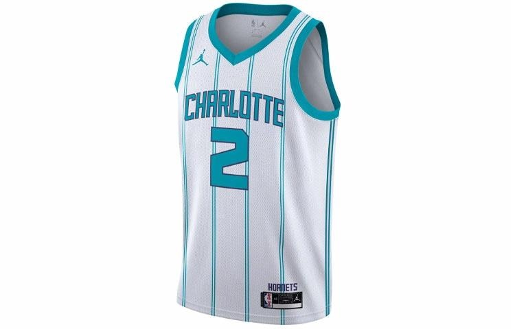 Jordan NBA Retro Basketball Jersey LaMelo Ball Hornets Blue