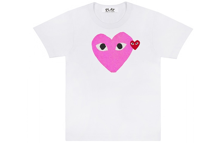 CDG Play White T-Shirt