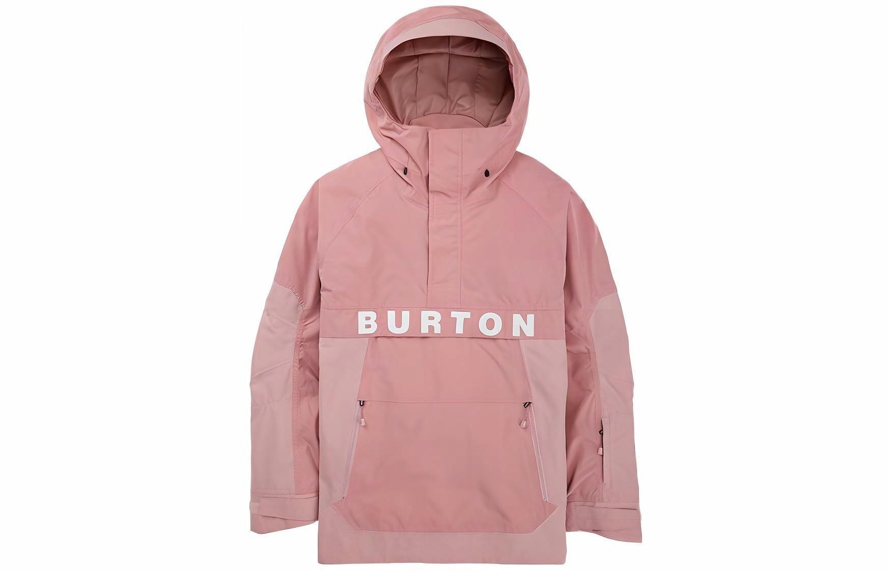 Burton Frostner Waterproof Hooded Ski Jacket Pink