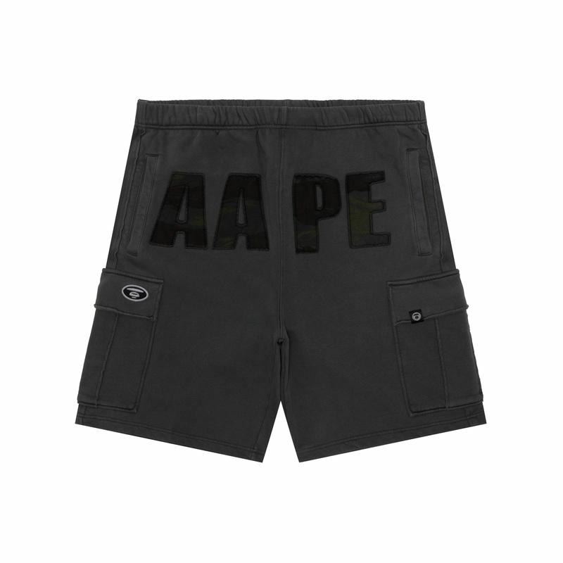 Aape Multi-Pocket Shorts Black