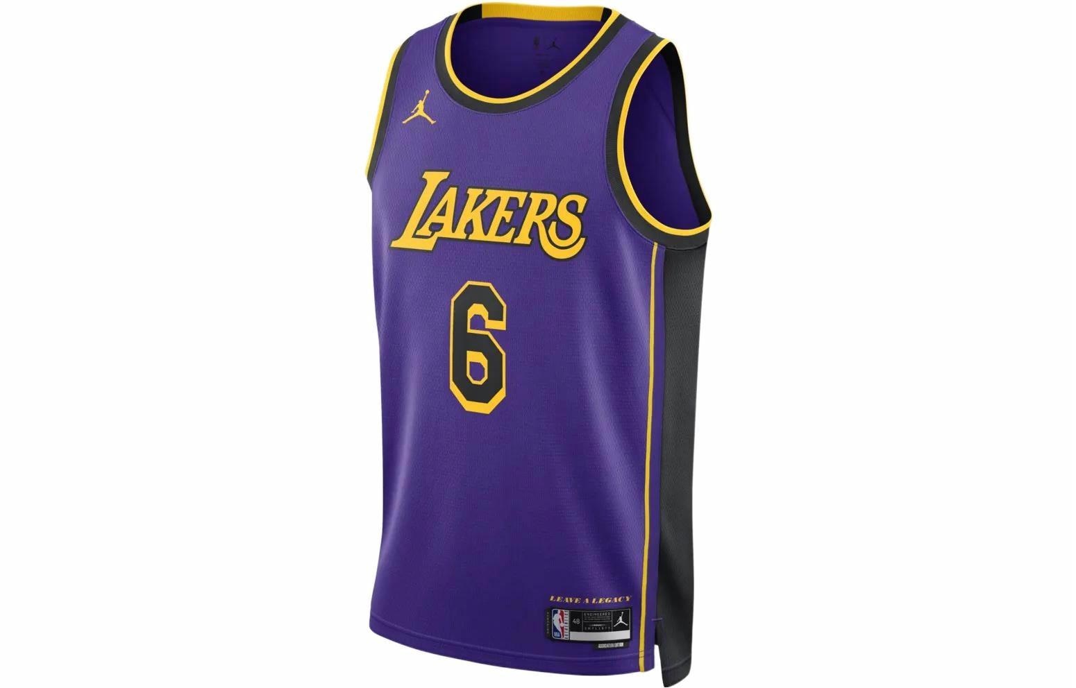 Jordan Lakers 6 Purple