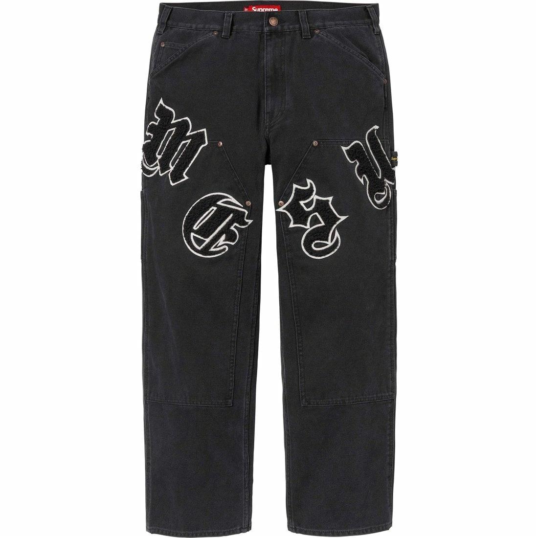 Supreme Old English Canvas Double Knee Painter Pant