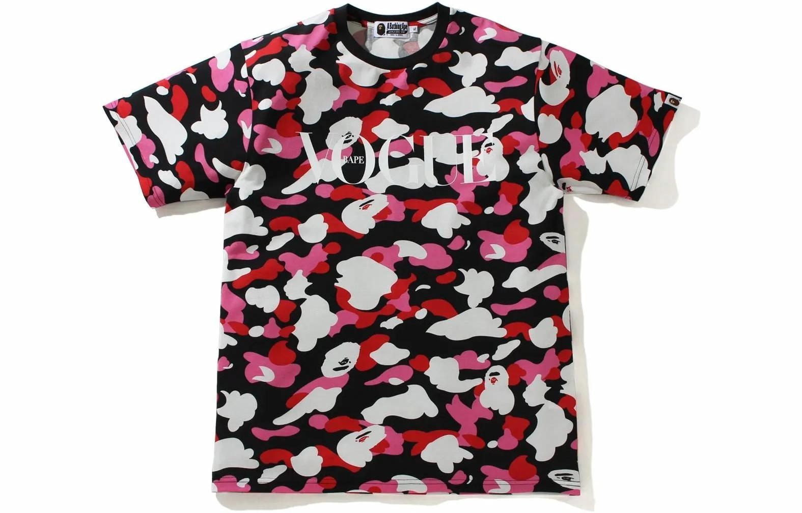 A BATHING APE BAPE x VOGUE Abc Camo Tee