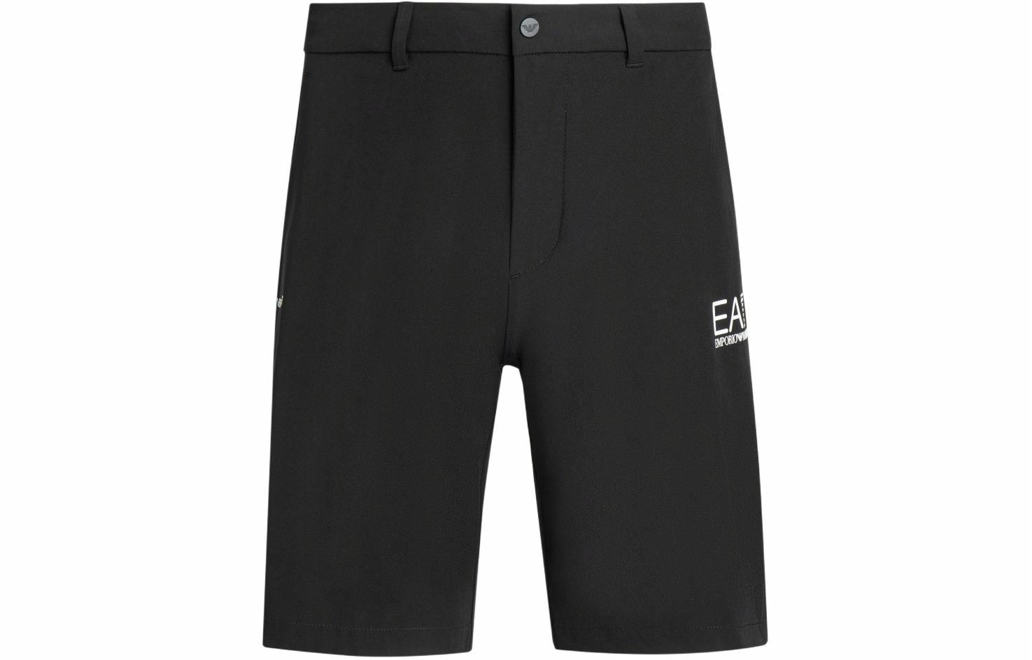 Брюки Emporio Armani EA7 Black Shorts