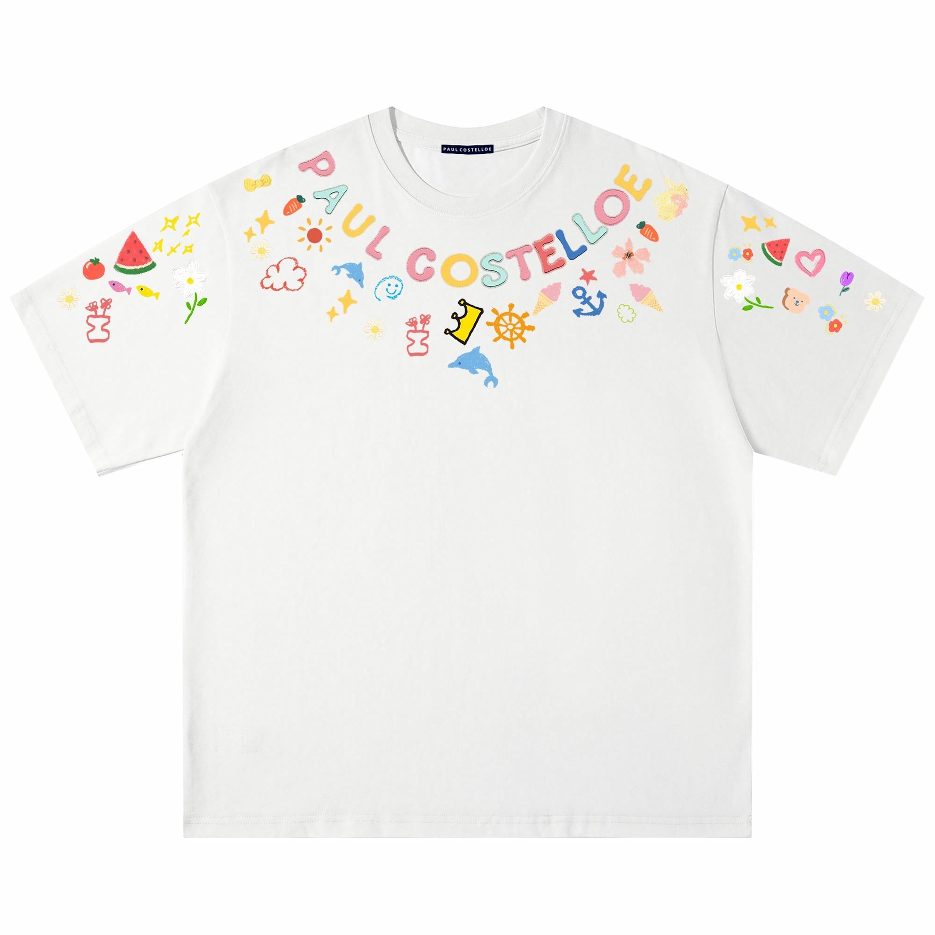 Paul Costelloe. PAUL COSTELLOE Classic Crew Neck T-Shirt