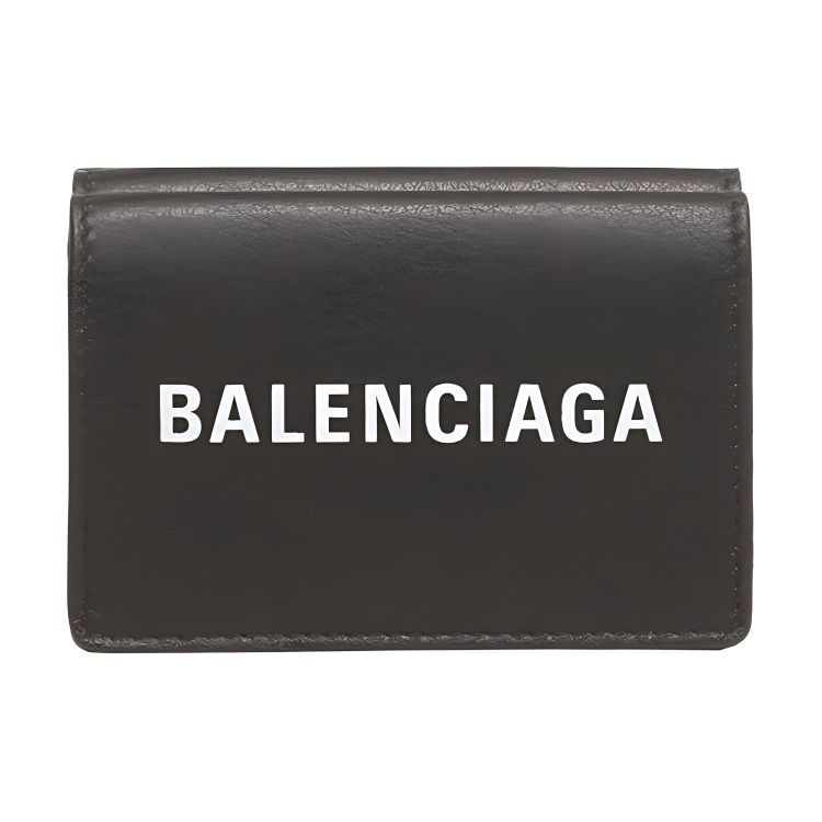 Сумки Balenciaga Logo Leather Mini Wallet