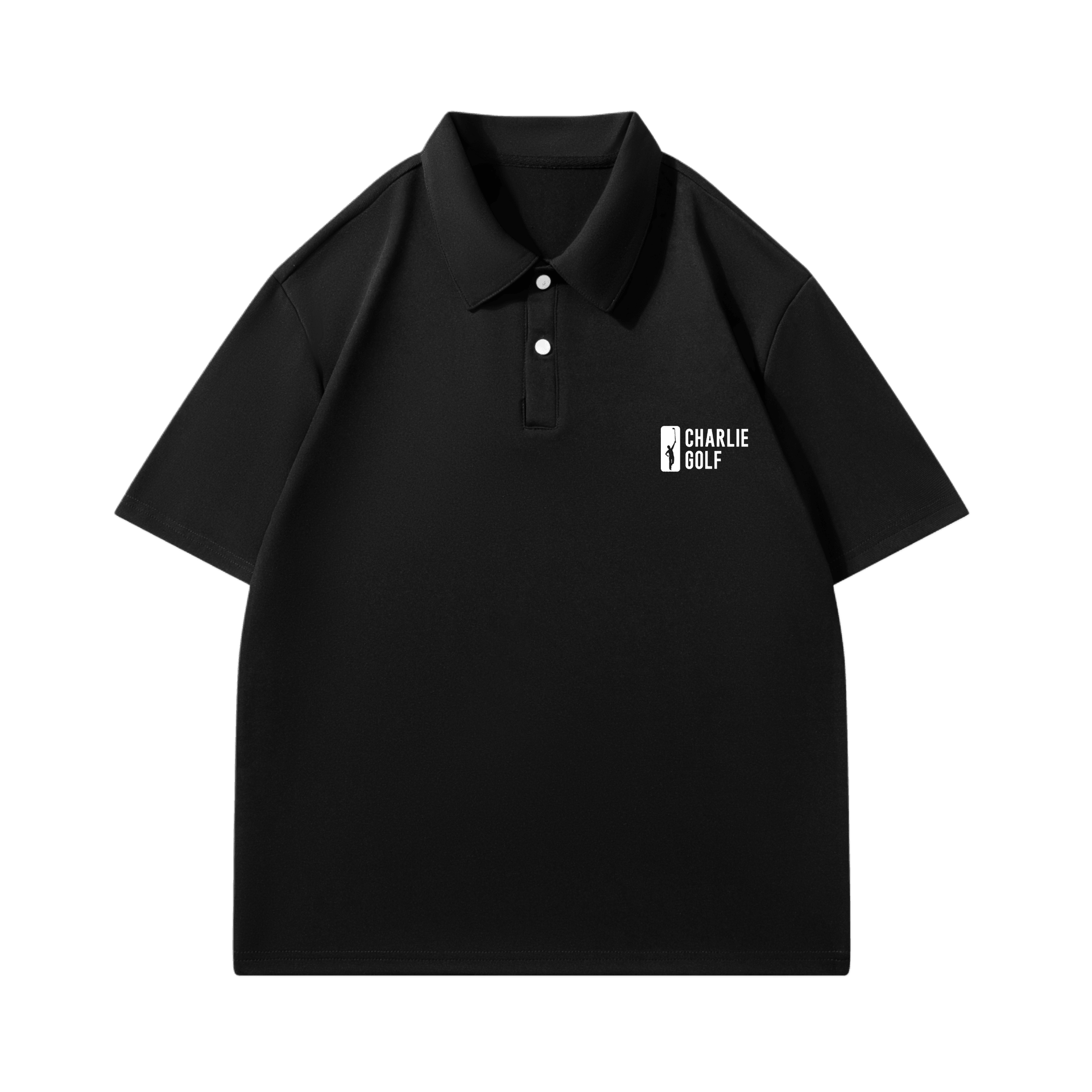 CHARLIE GOLF logoPolo