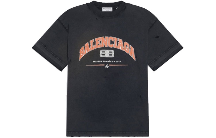 Футболка Balenciaga Maison SS22 T-Shirt Black