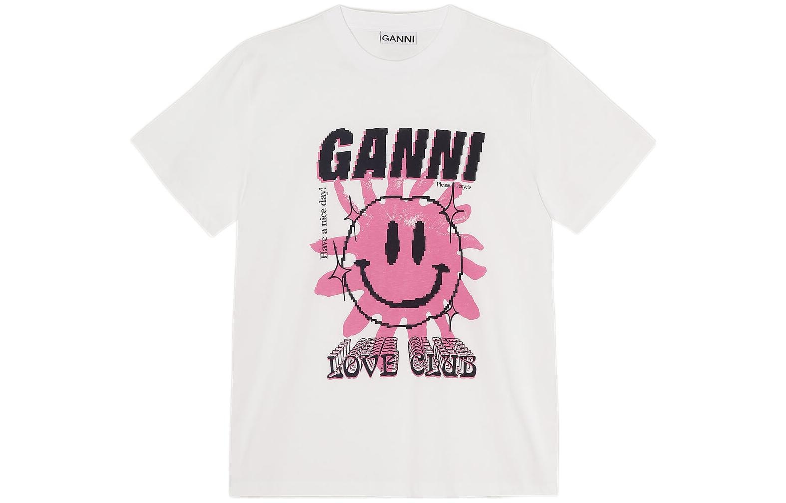 GANNI SS22 Love Club T