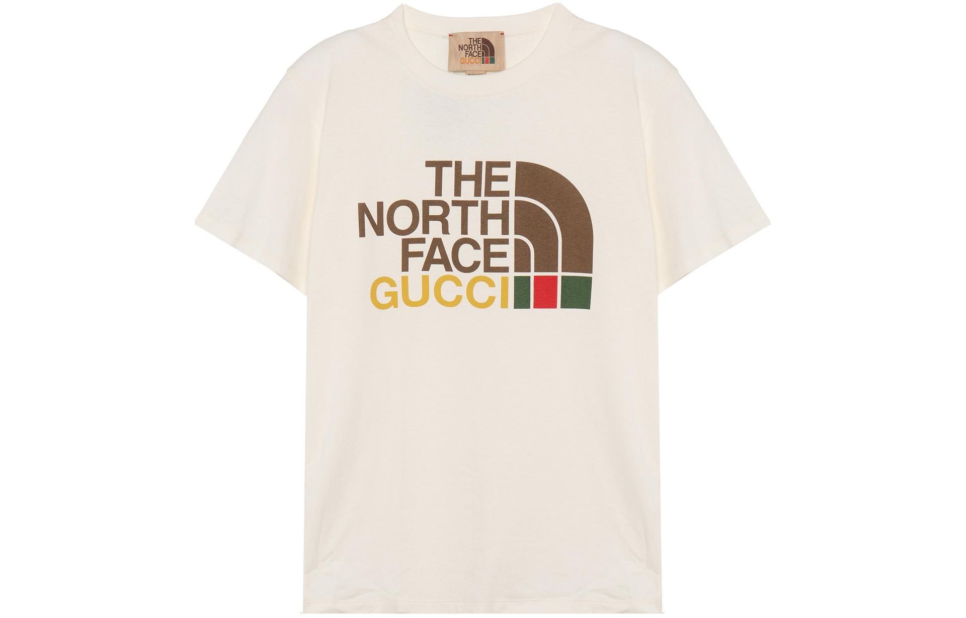 Футболка Gucci x The North Face Logo T-Shirt White