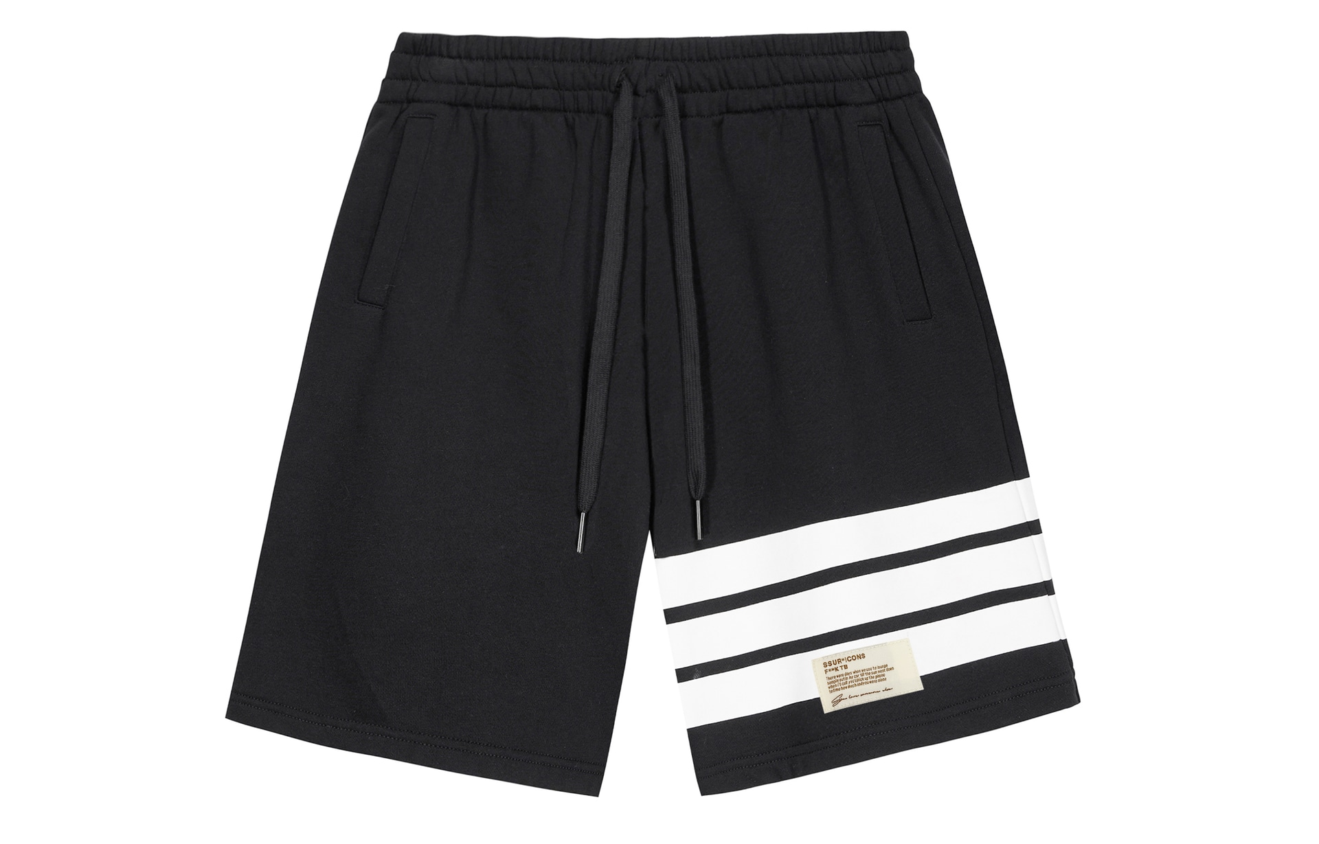 ICONS Lab SSUR PLUS Striped Split Shorts