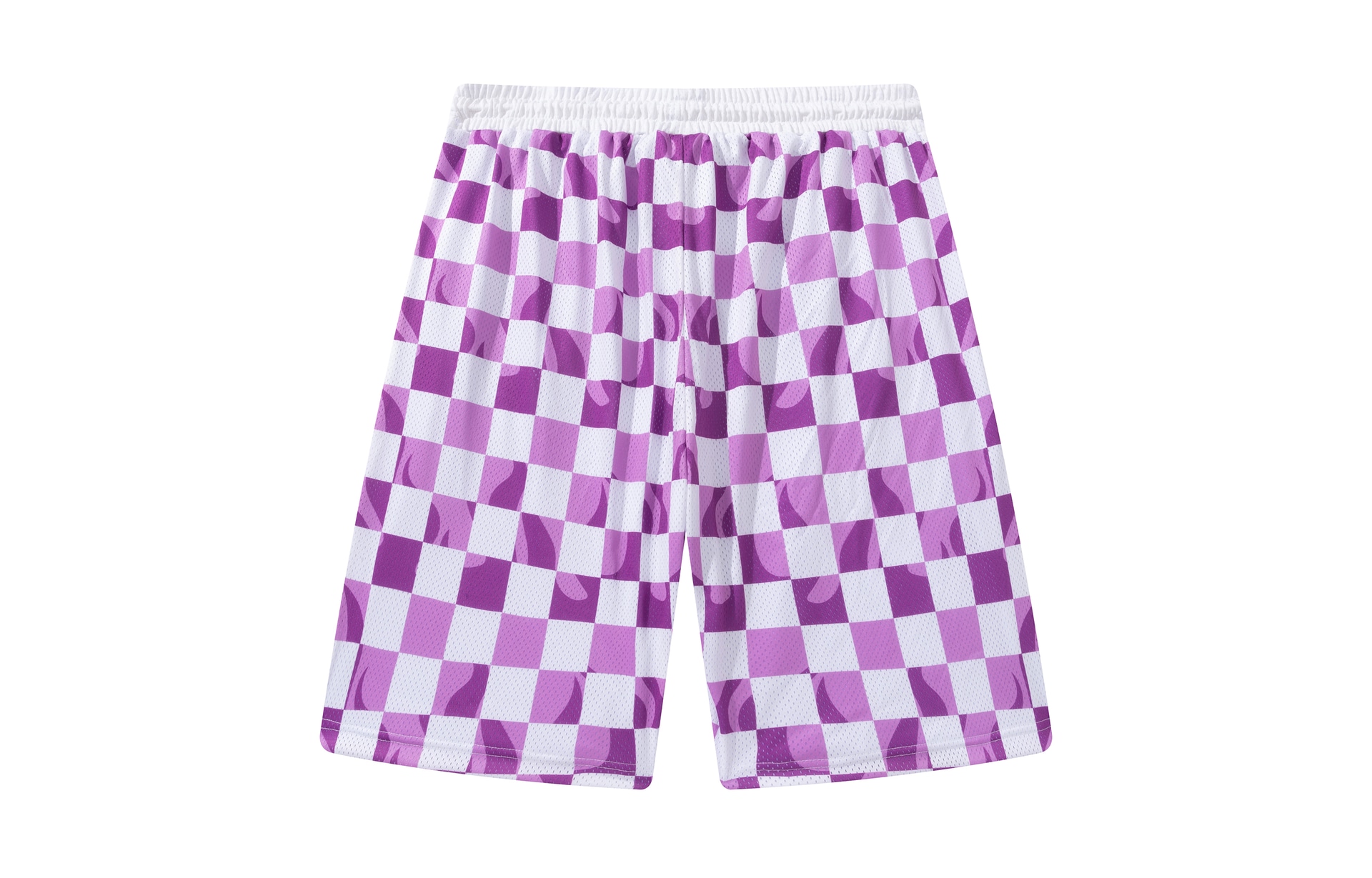 火猴/FireMonkey FireMonkey Digital Letter Sleeveless Top & Basketball Shorts Set Magenta