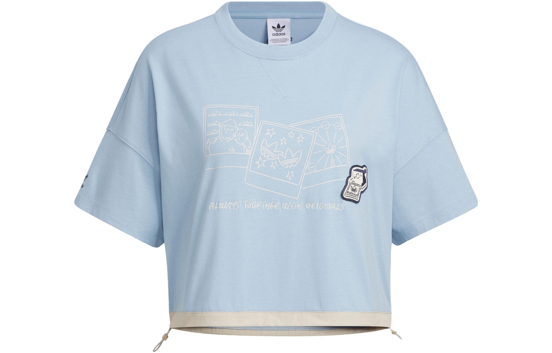 Футболка Adidas Originals SS23 Blue Tee