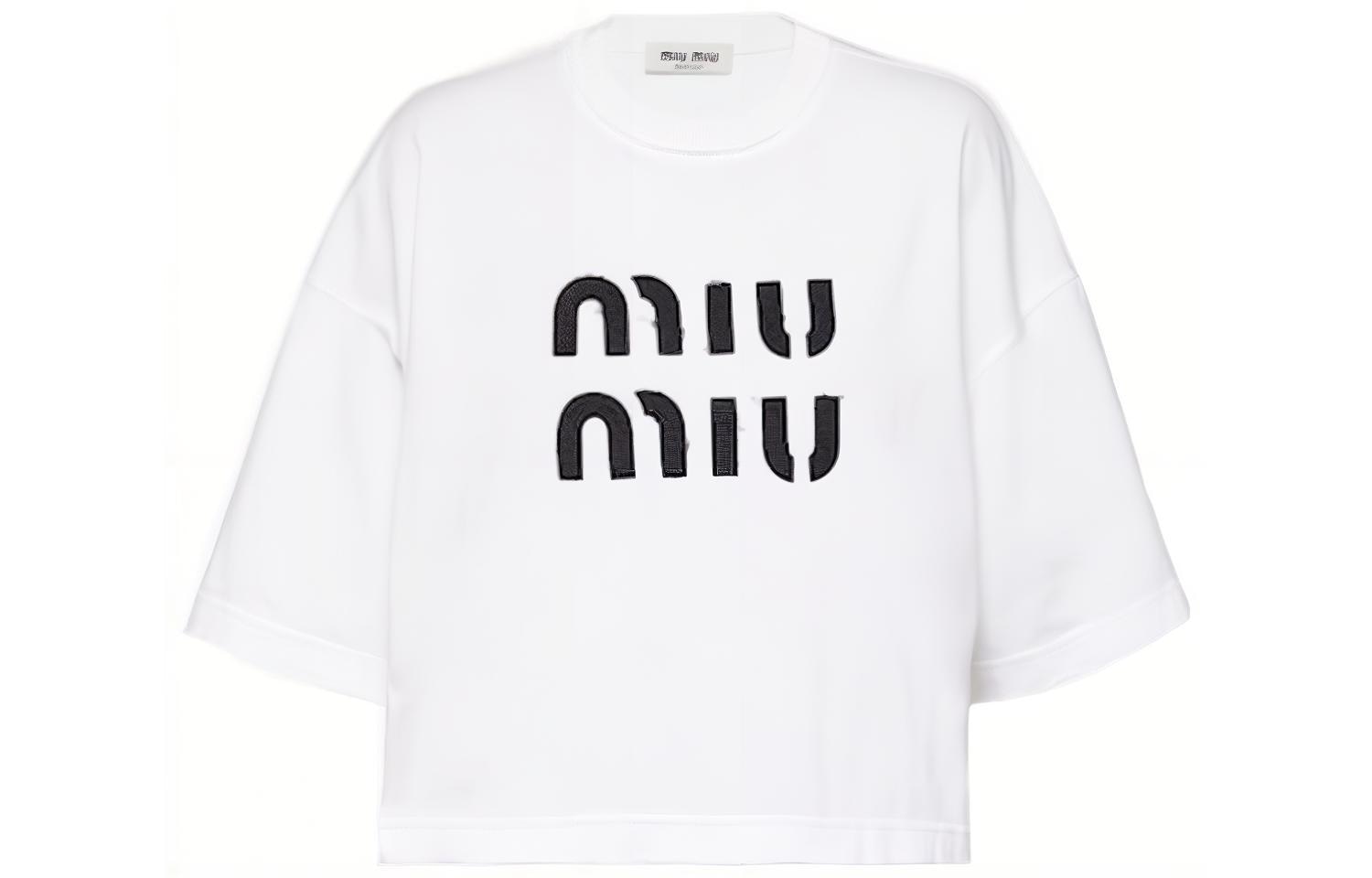 MIU MIU FW22 logoT