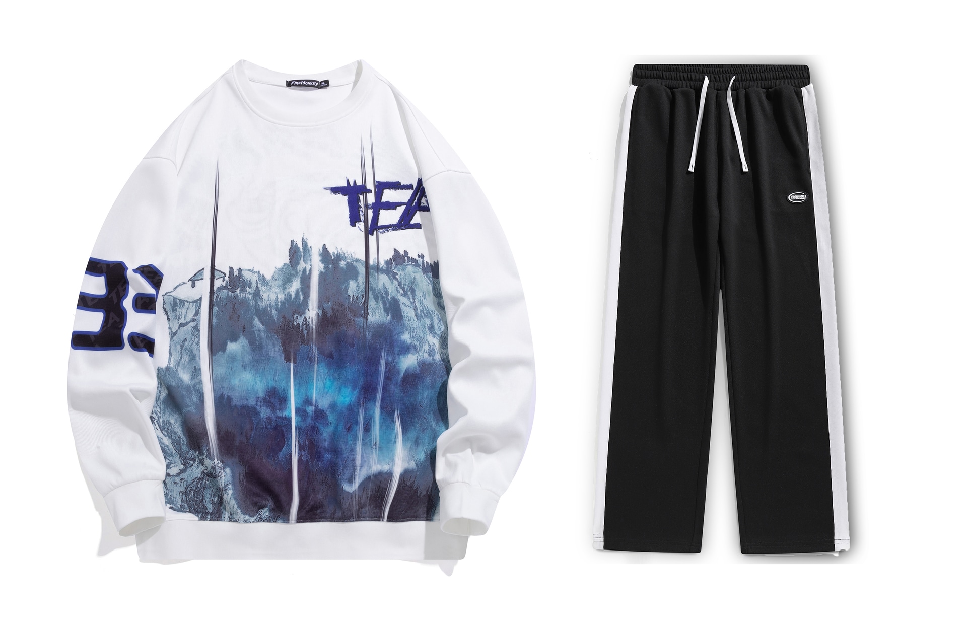 火猴/FireMonkey FireMonkey Hand-Painted Cartoon Print Set