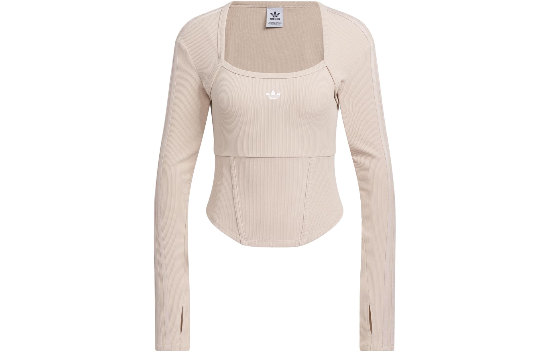 Футболка Adidas Corset Long Sleeve Tee