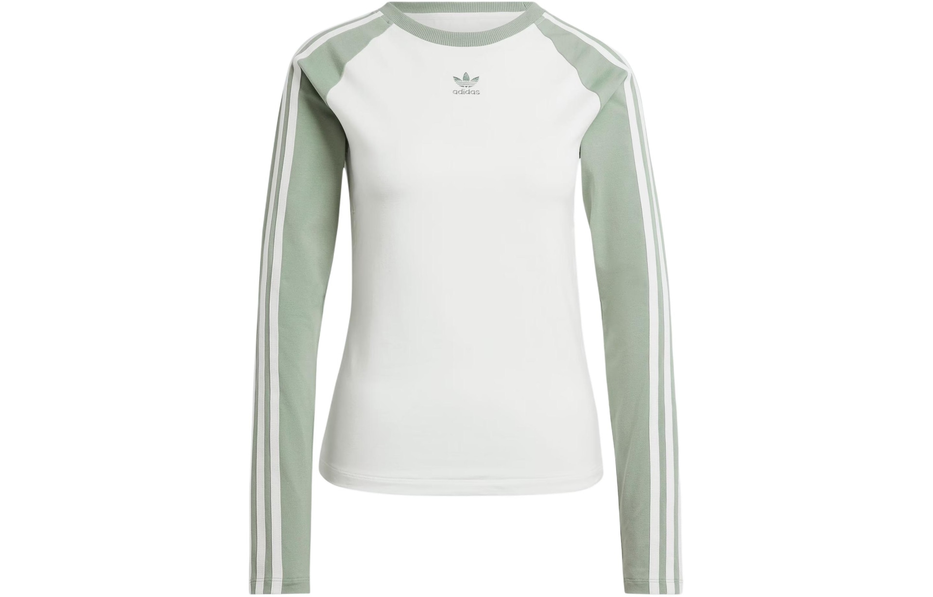 Футболка Adidas originals Slim Fit Long Sleeve Logo T