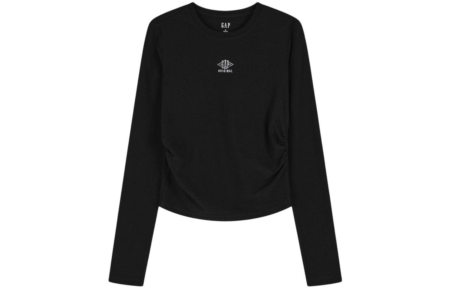GAP Logo Print Long Sleeve Tee