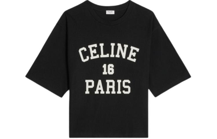 CELINE Letter Print T-Shirt