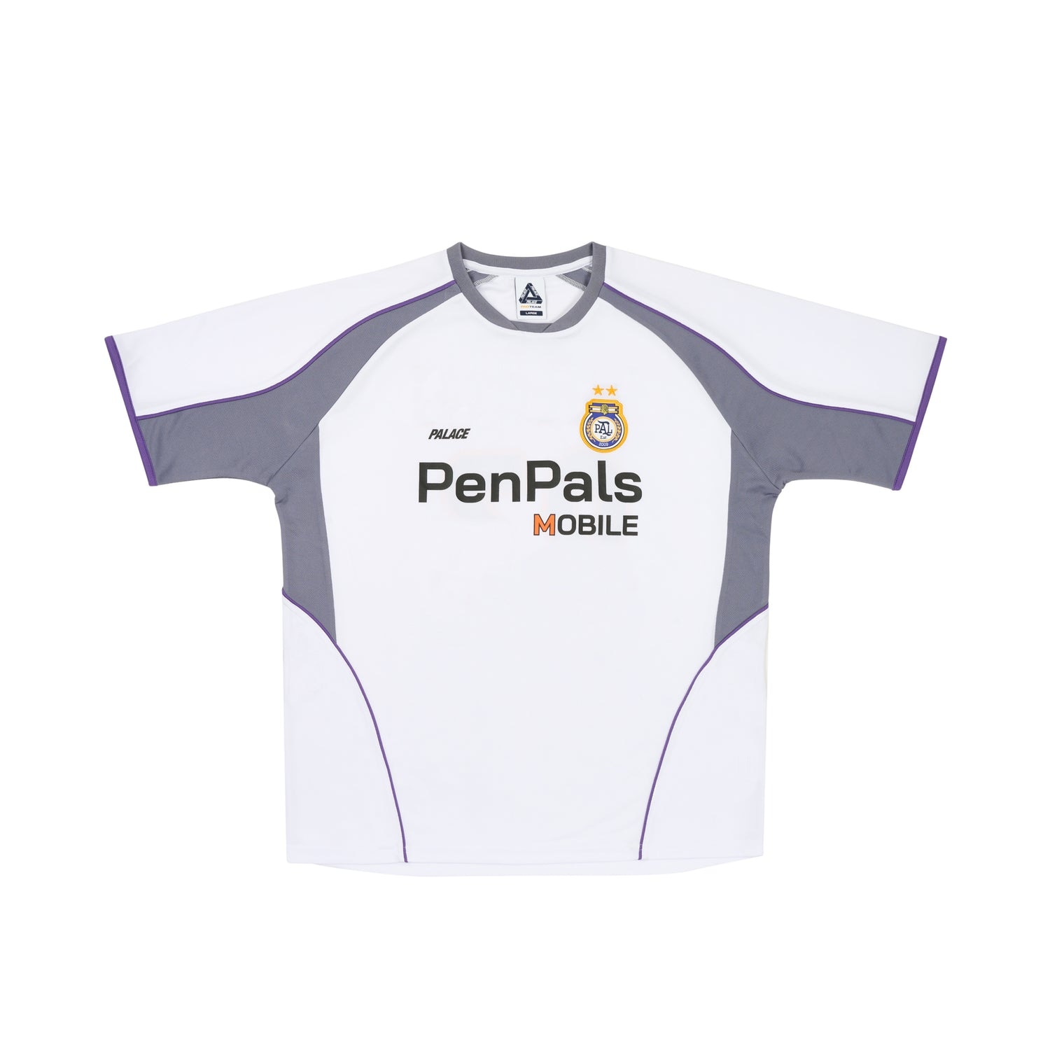 Palace SS24 Pen Pals Jersey White