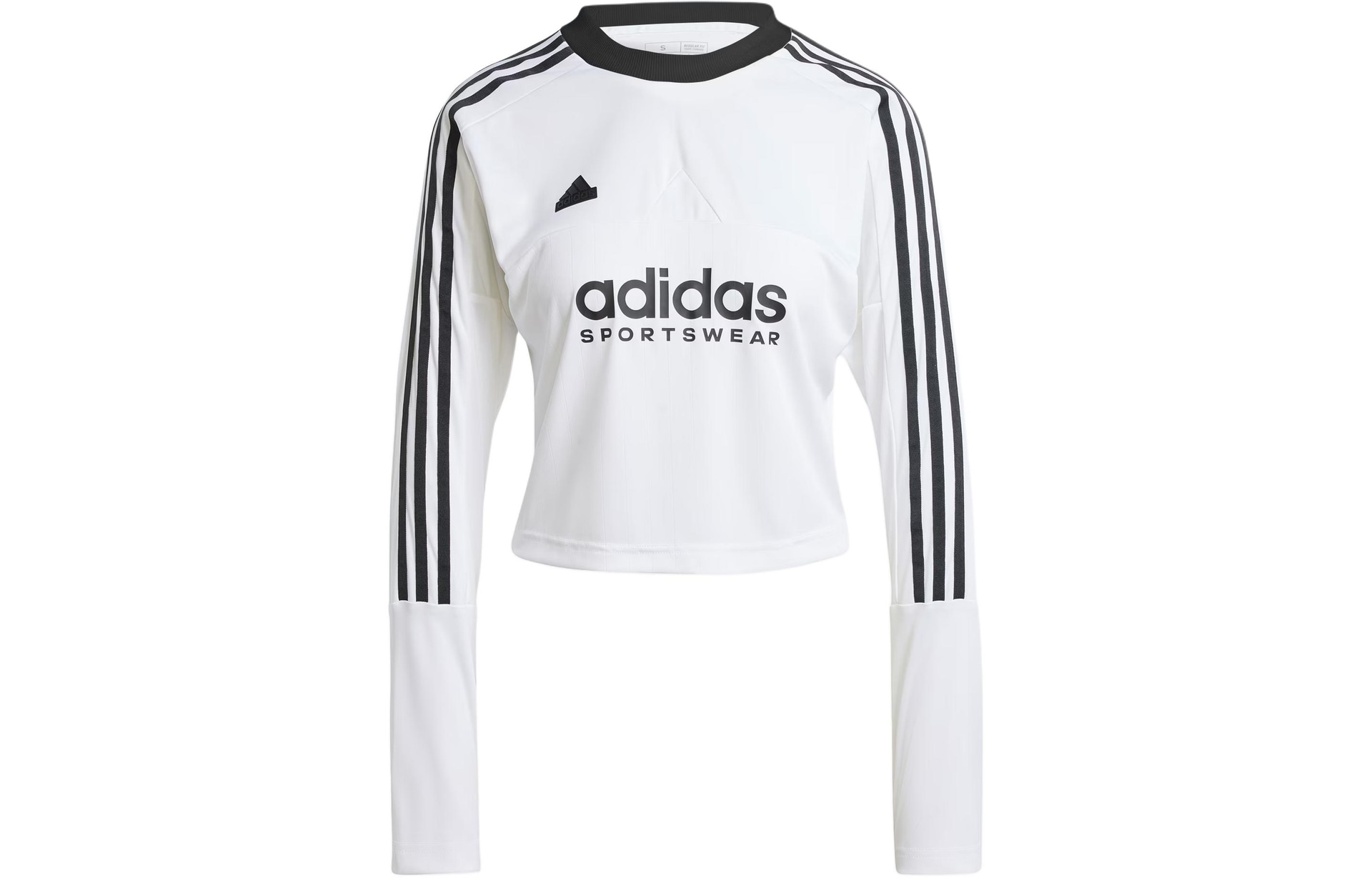 Футболка Adidas Tiro 3-Stripes Long Sleeve Tee Logo T