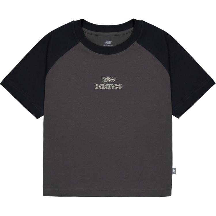 Футболка New Balance Raglan Sleeve T-Shirt Black
