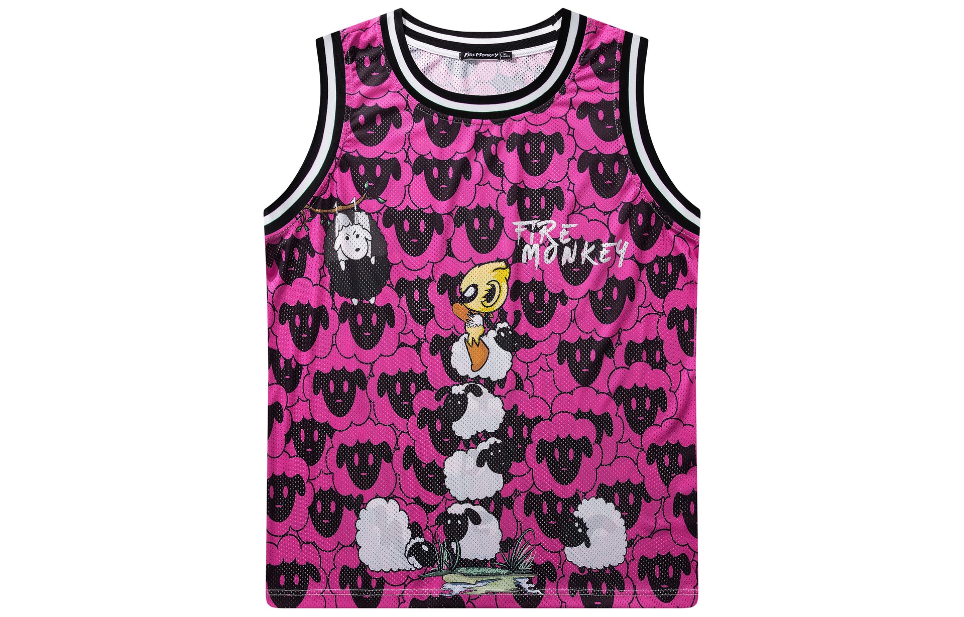 FireMonkey Basketball Tank Pink