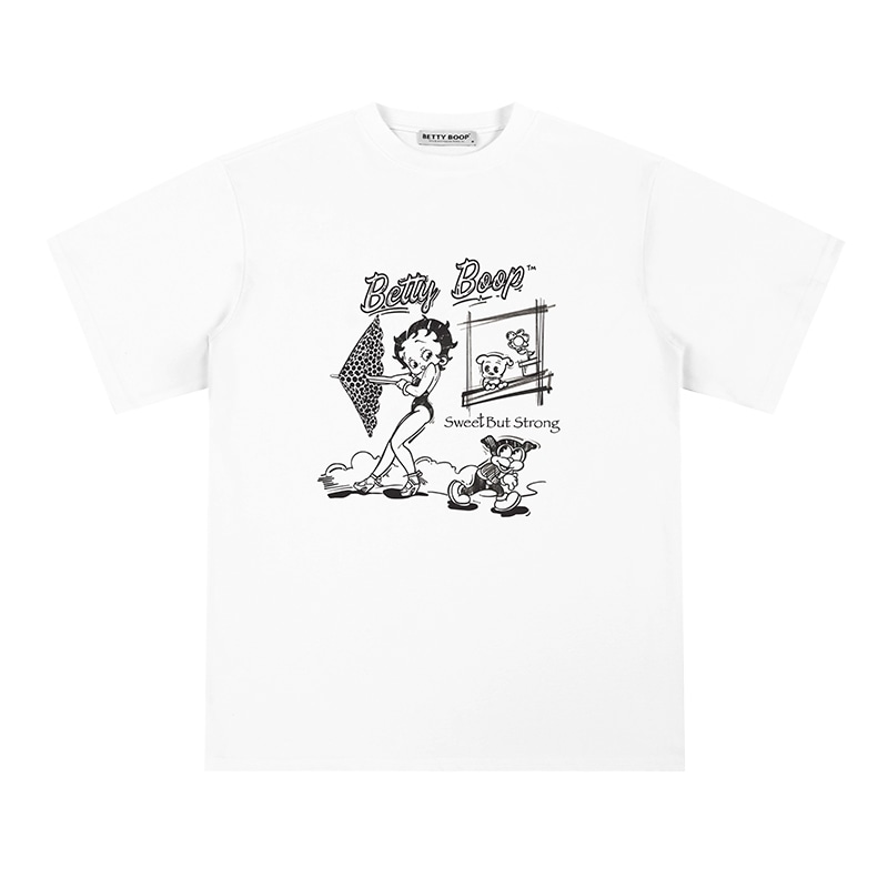 Betty Boop Retro Print T-Shirt