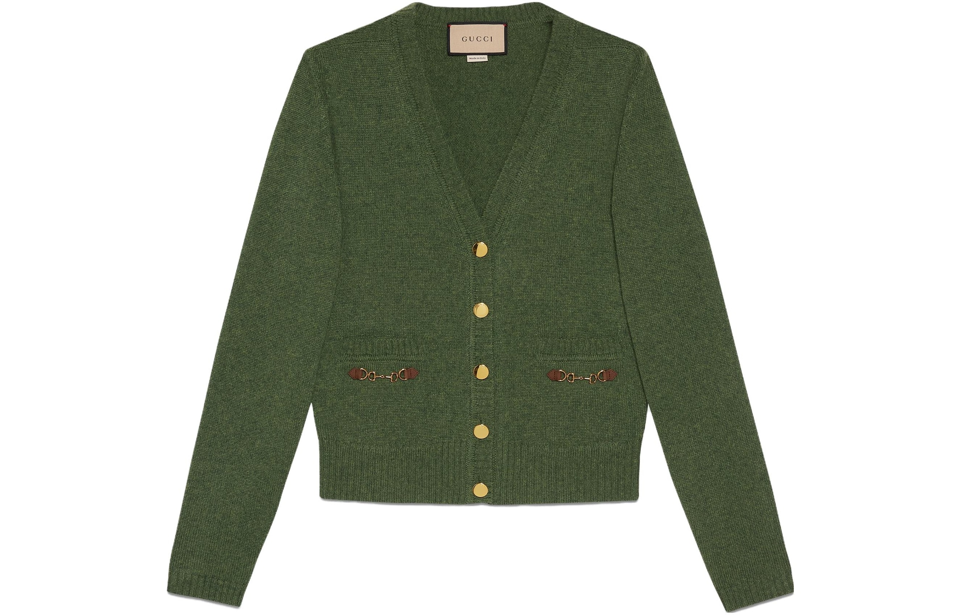 Gucci V-Neck Cashmere Sweater — фото 1