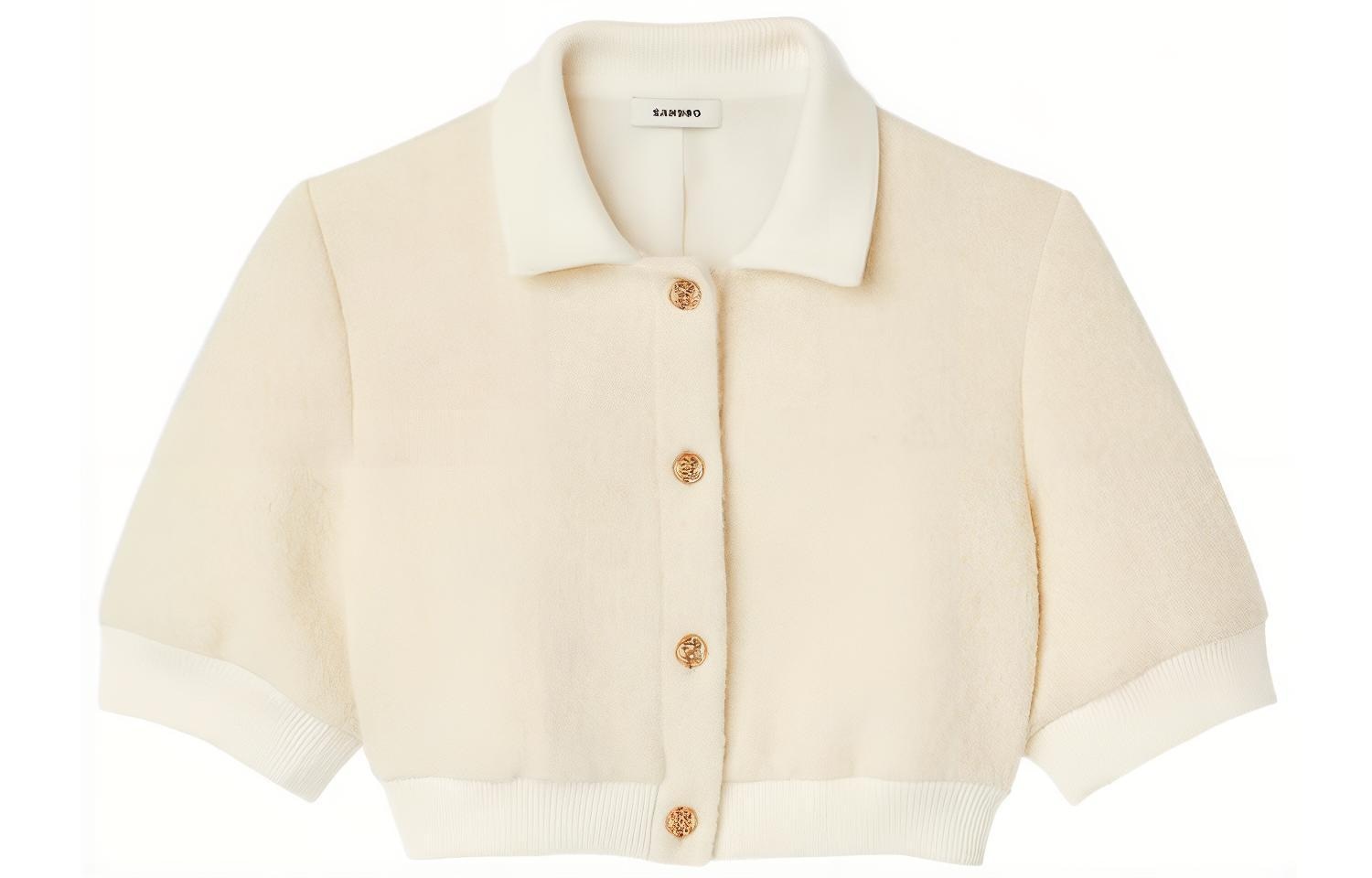 Sandro FW22 Short Sleeve Knit