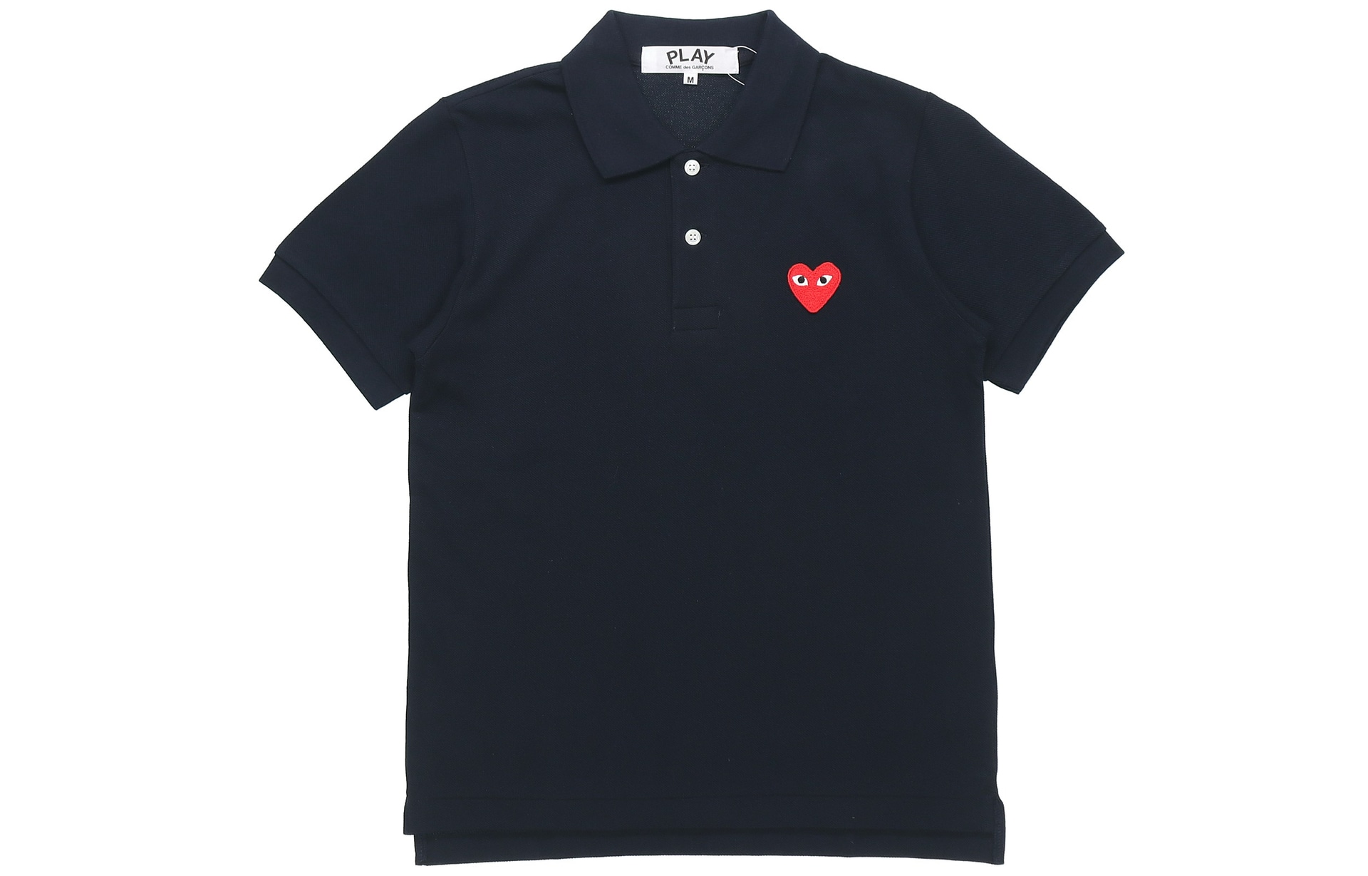 CDG Play Navy Polo