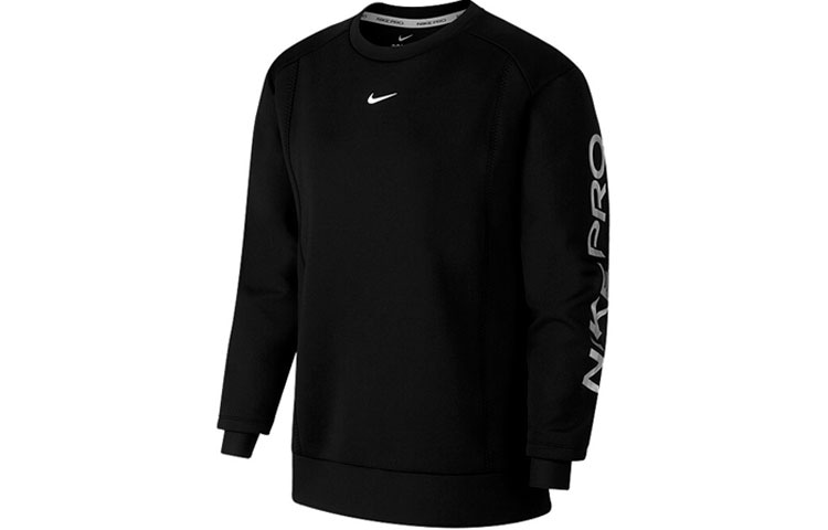 Nike Pro Crew Sweatshirt Black
