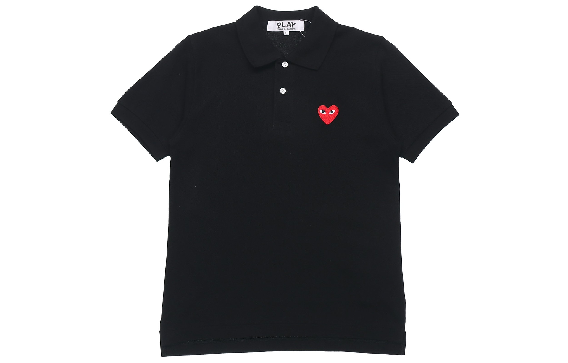 CDG Play Polo Shirt Black