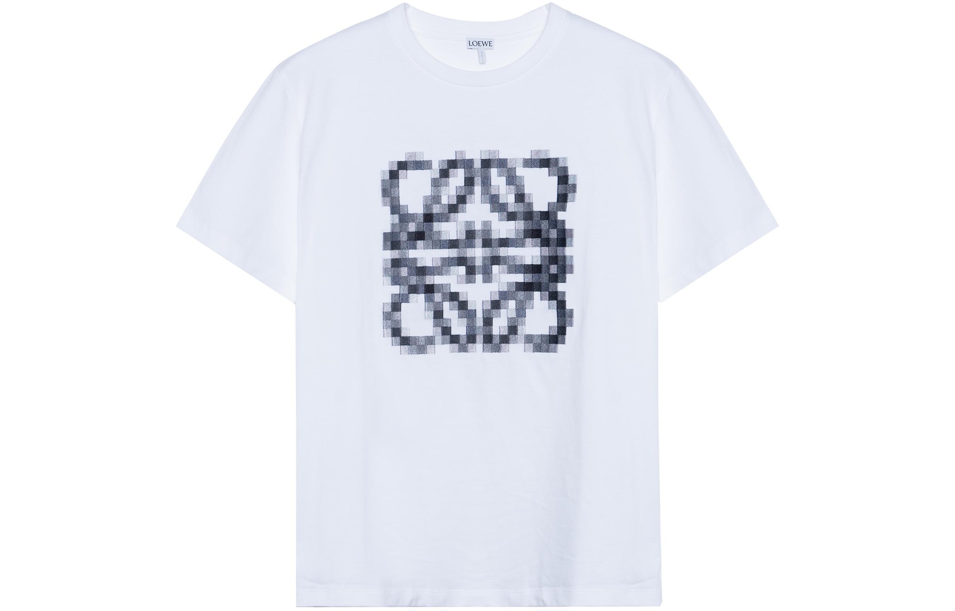 LOEWE Pixel Anagram T-Shirt White