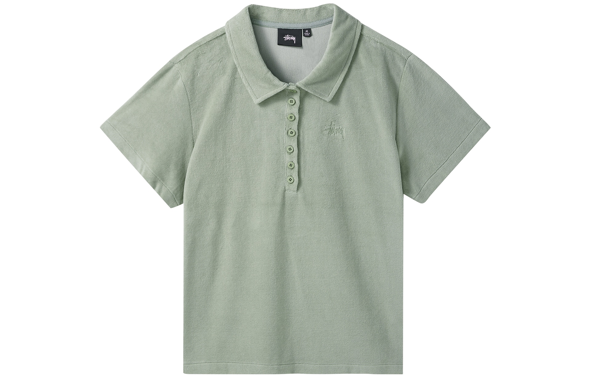 Stussy Polo Shirt Grey