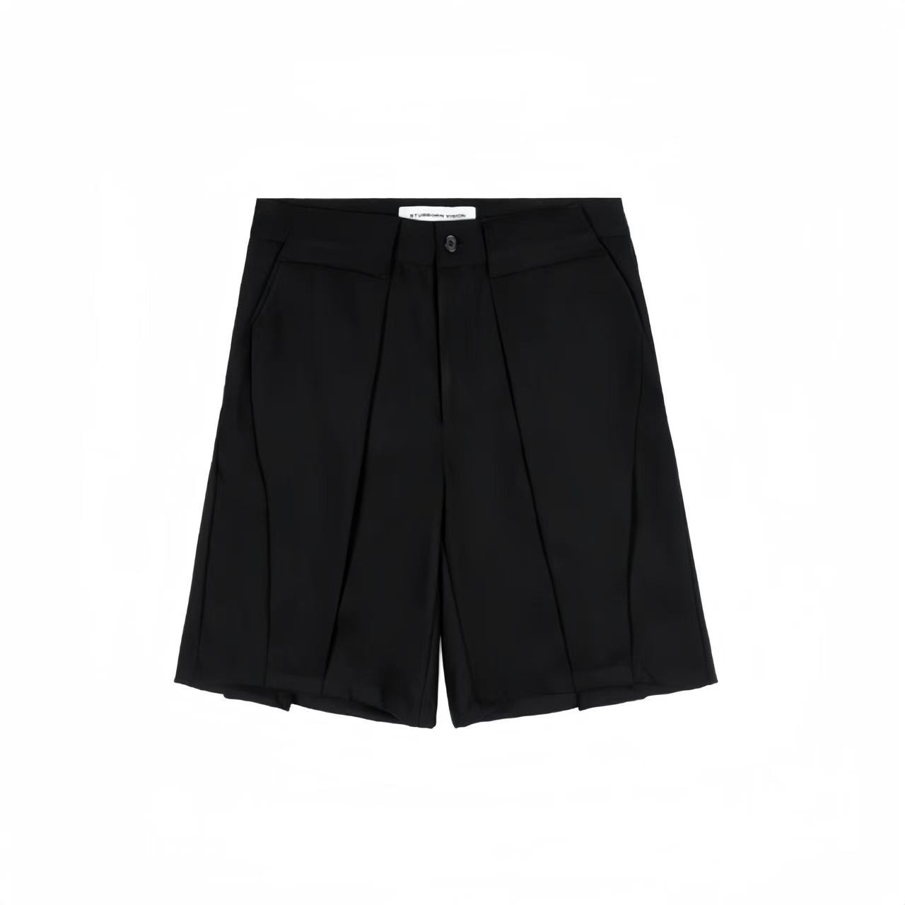 EMPTY REFERENCE x STUBBORN VISION Shorts Black